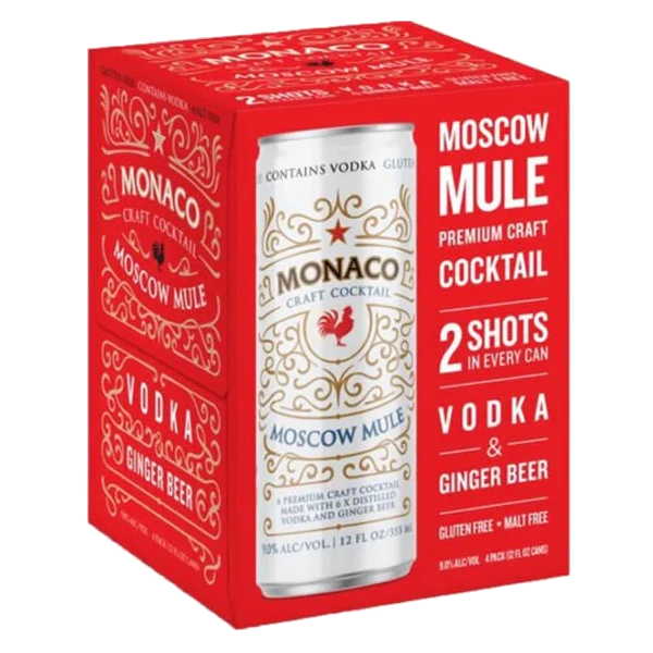 Monaco Moscow Mule 4Pk
