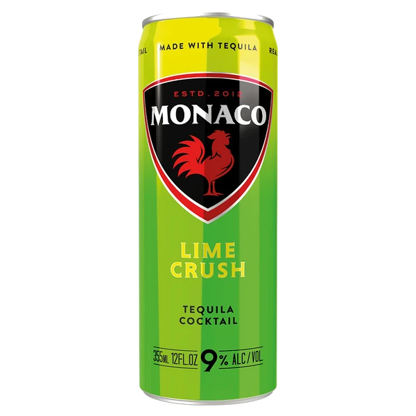 Monaco Tequila Lime Crush 355ML