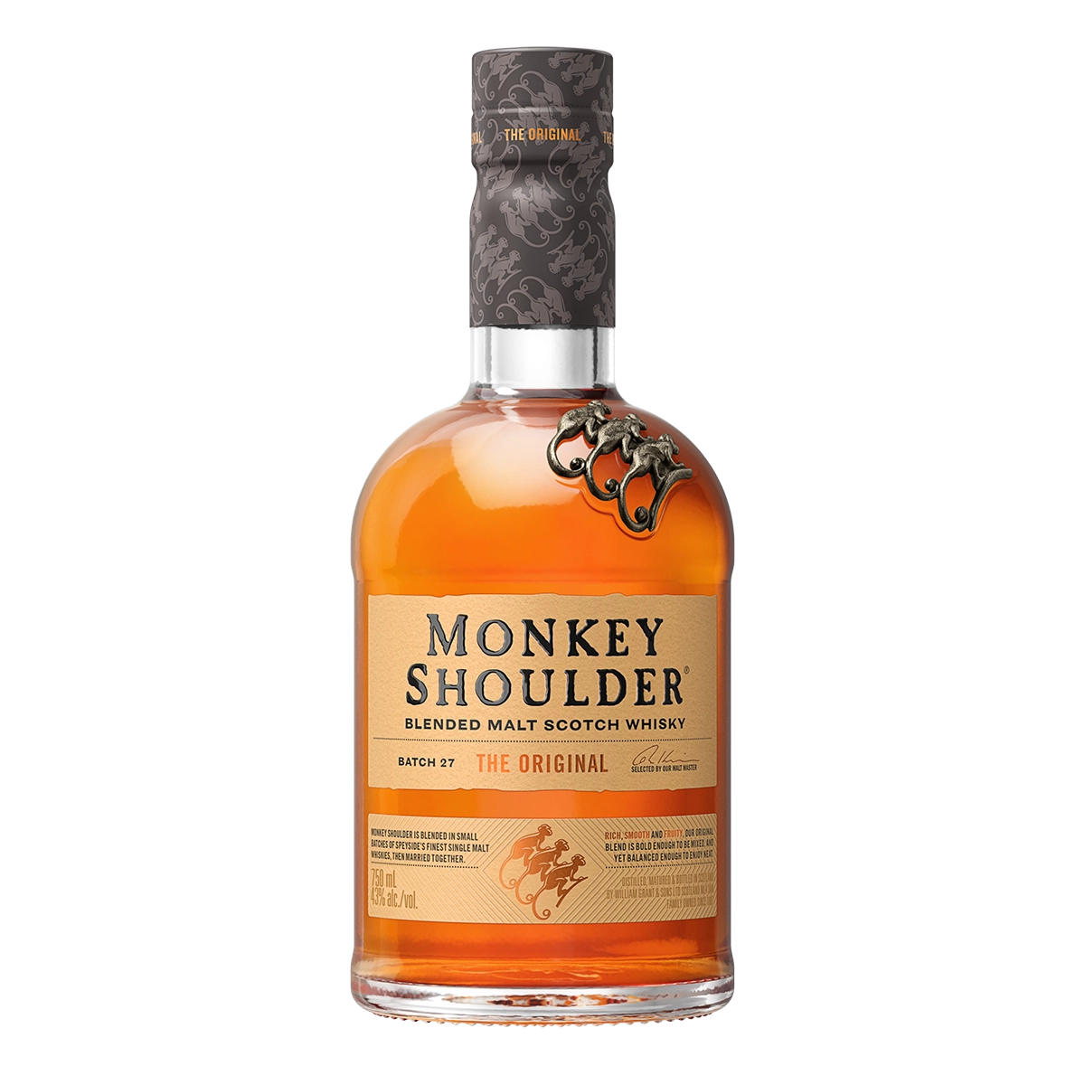 Monkey Shoulder Blended Scotch 750ML