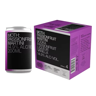 Moth Passionfruit Martini 4PK