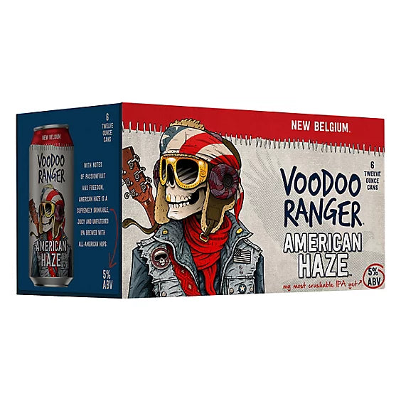 New Belgium Voodoo Ranger American Haze IPA 6Pk Cans