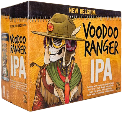 New Belgium Voodoo Ranger IPA 12Pk Cans