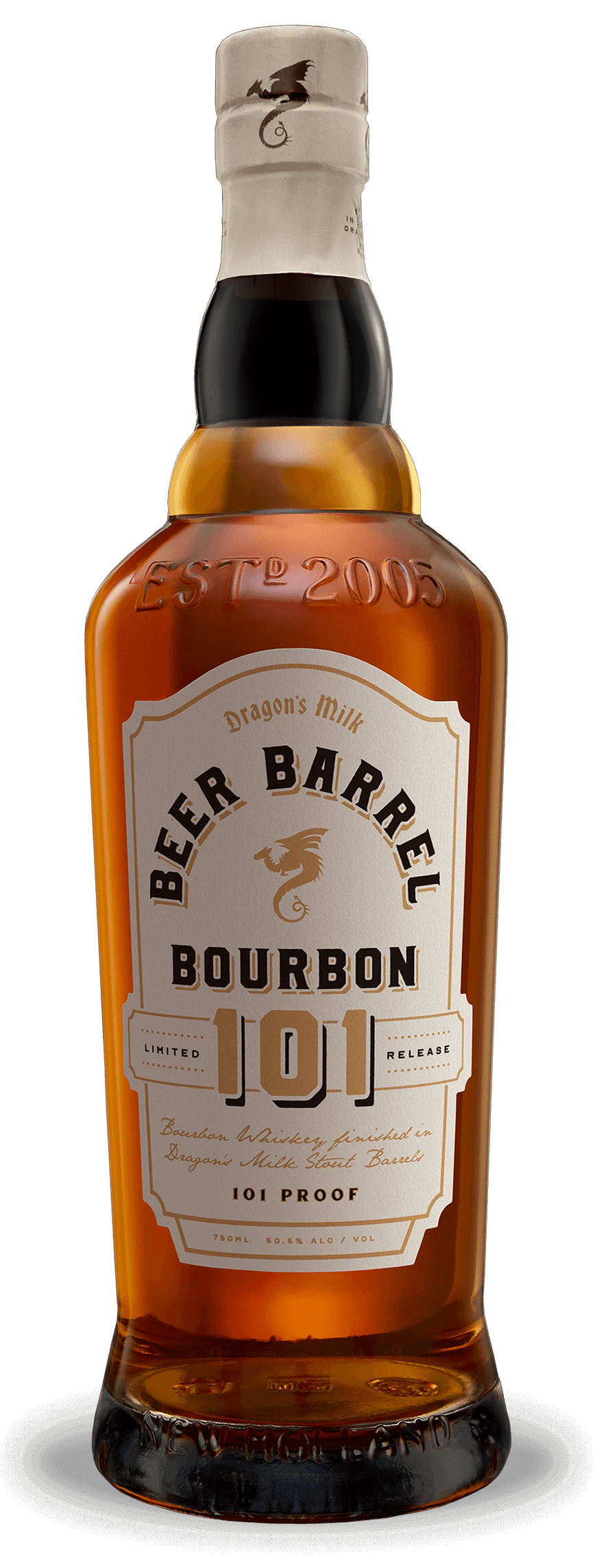 New Holland Beer Barrel Aged 101 Proof Bourbon 750ML