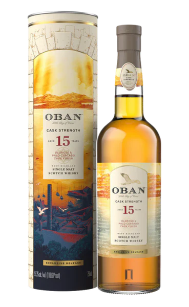 Oban 15 Year Cask Strength Sherry Cask 750ML