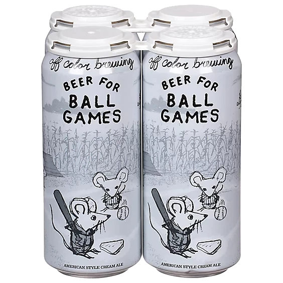 Off Color Beer For Ball Games 4Pk