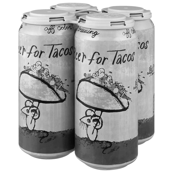 Off Color Beer For Tacos 4Pk