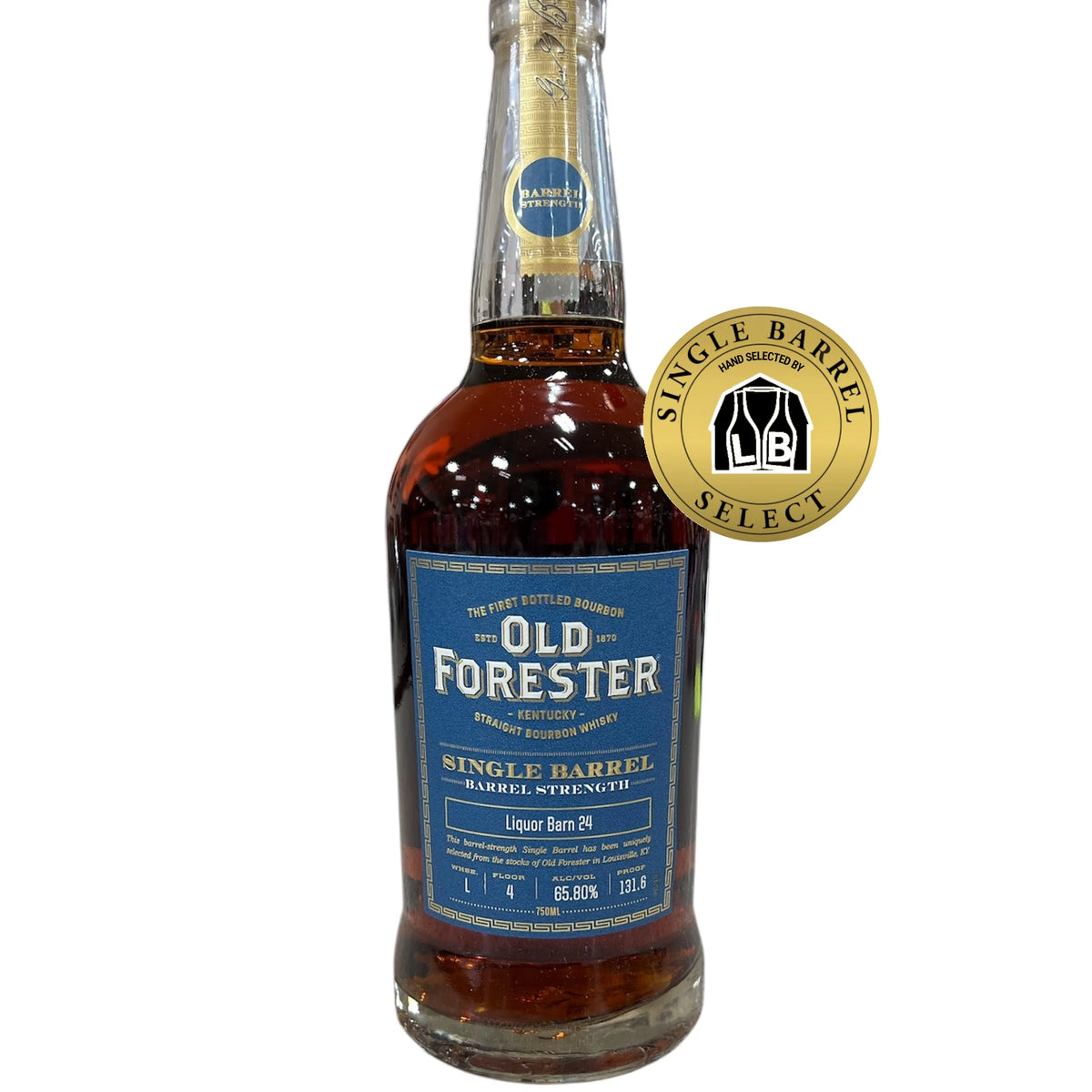 Old Forester Single Barrel Barrel Proof