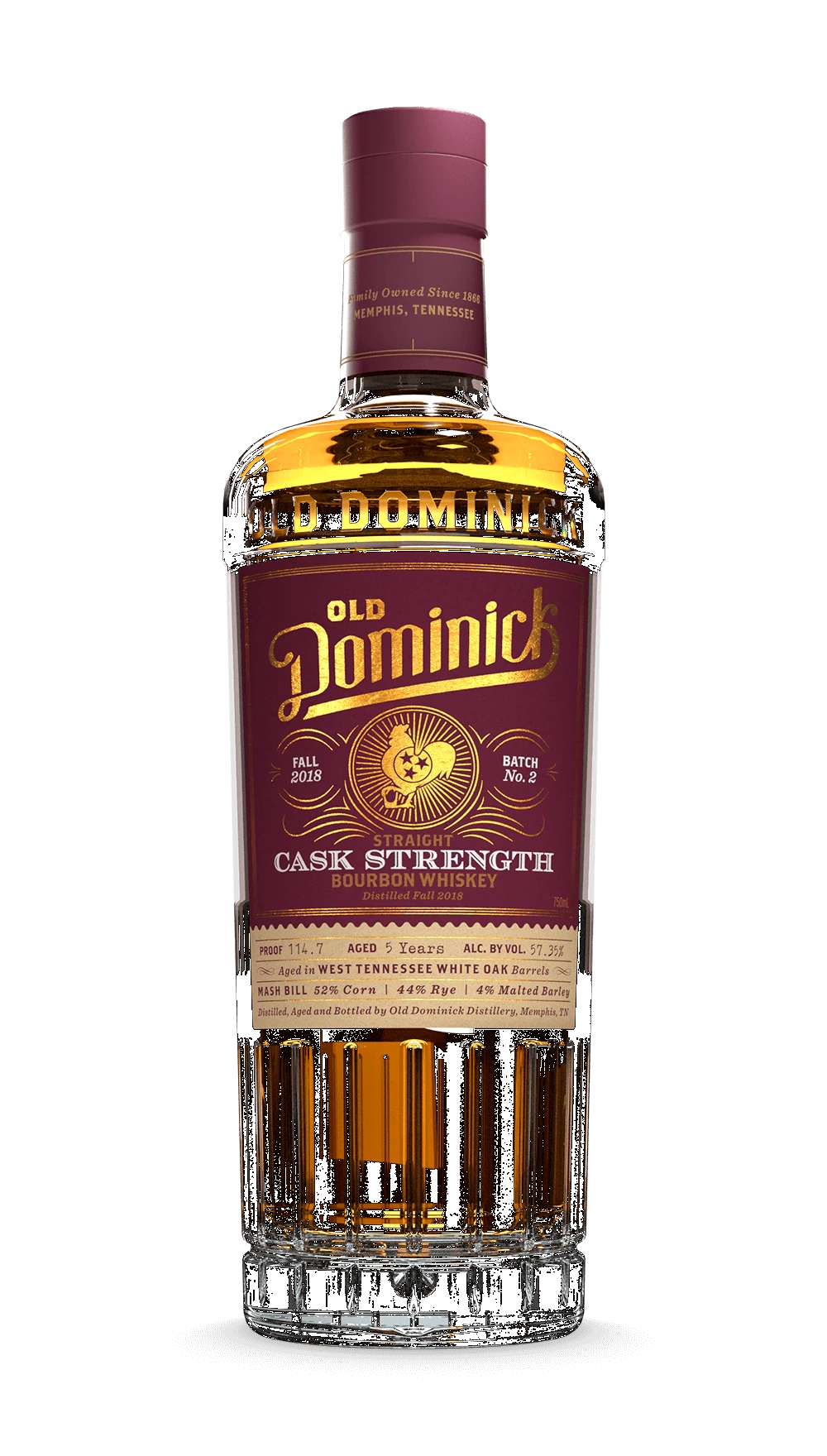 Old Dominick Cask Strength Bourbon 750ML