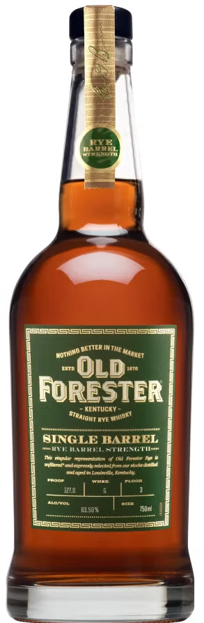 Old Forester Single Barrel Rye 750ML - Rye | Shop Online at The Liquor Barn