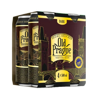 Old Prague Bohemian Dark Lager 4Pk Cans