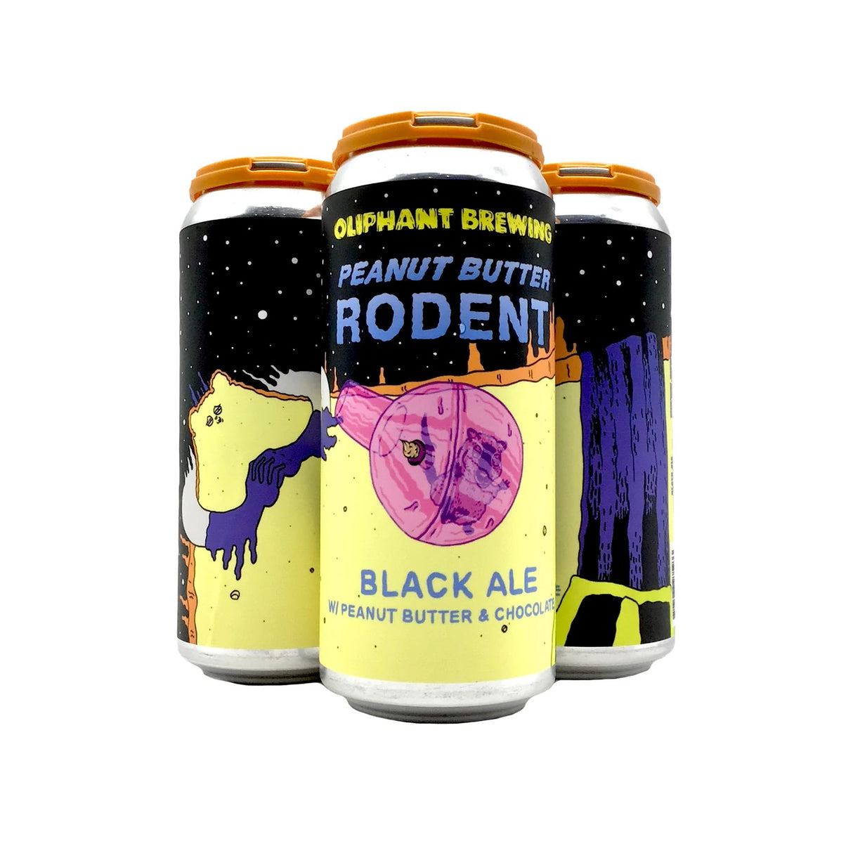 Oliphant Peanut Butter Rodent 4Pk