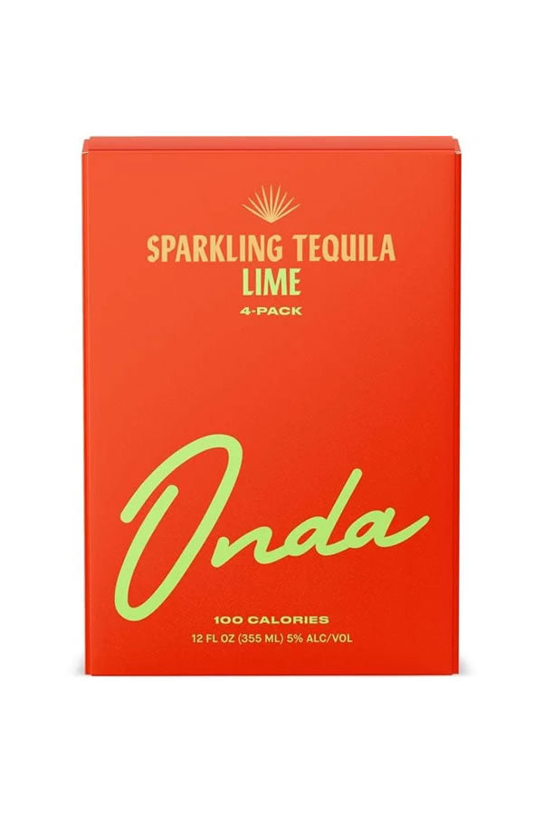 Onda Sparkling Tequila Lime Seltzer 4PK - Premixed Cocktail | Shop Online at The Liquor Barn