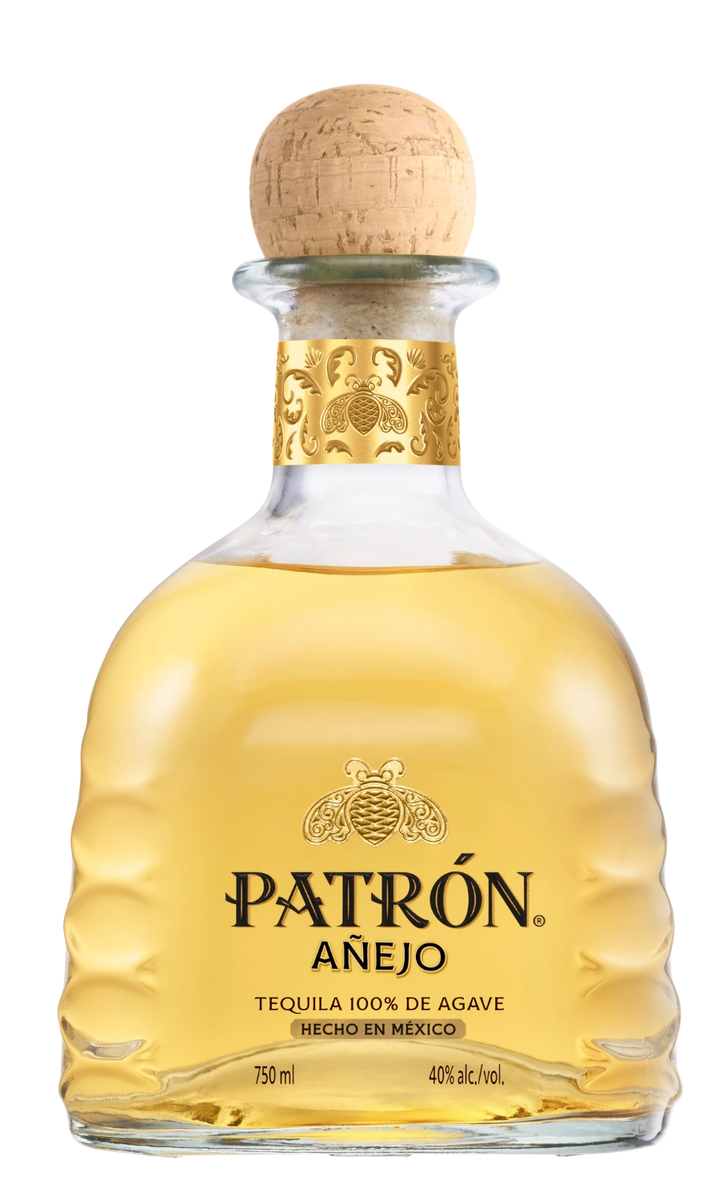Patrón Añejo Tequila 750ml | Oak-Aged Highland Agave – The Liquor Barn