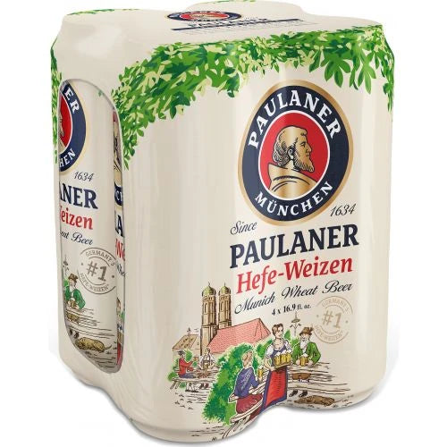 Paulaner Hefe Weizen 4Pk Cans