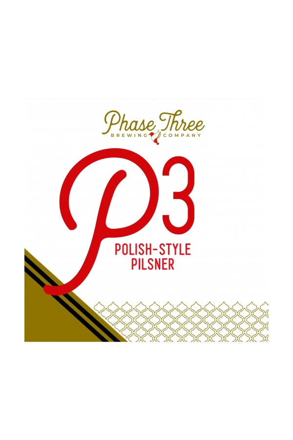 Phase Three P3 Polish-Style Pilsner