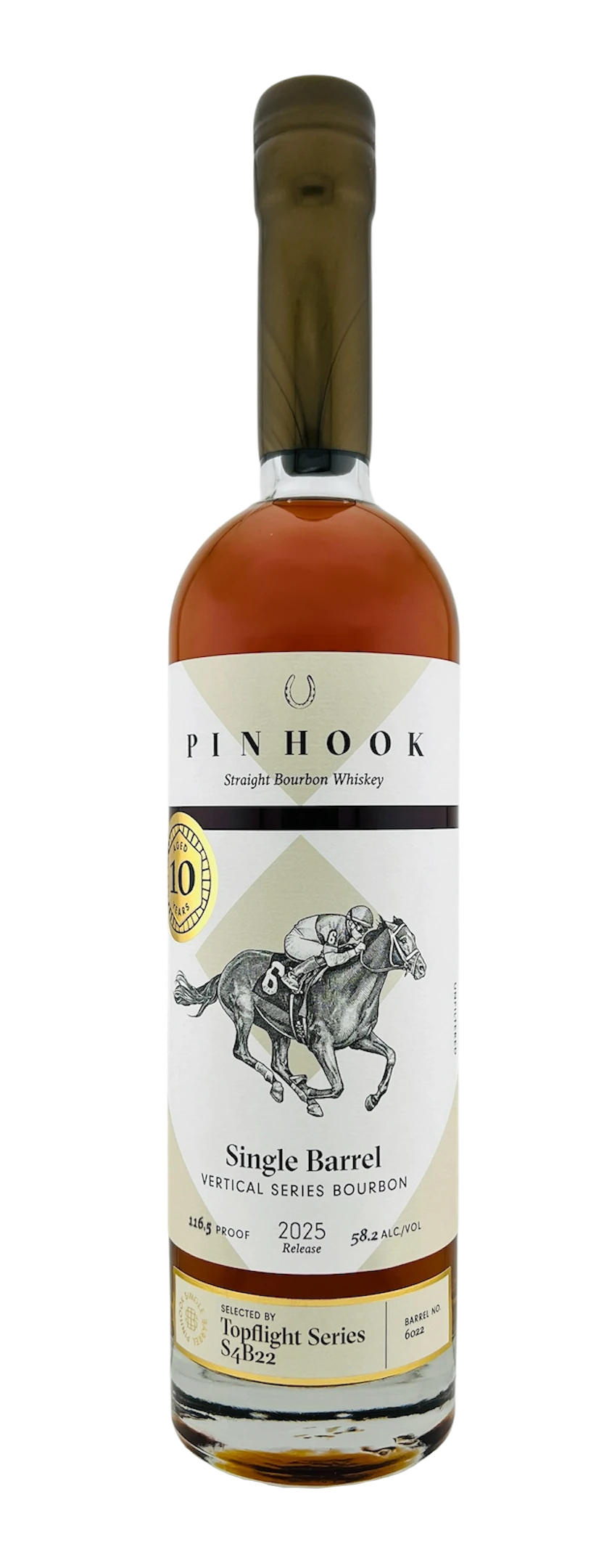 Pinhook Top Flight Single Barrel 10 Year Bourbon 750ML