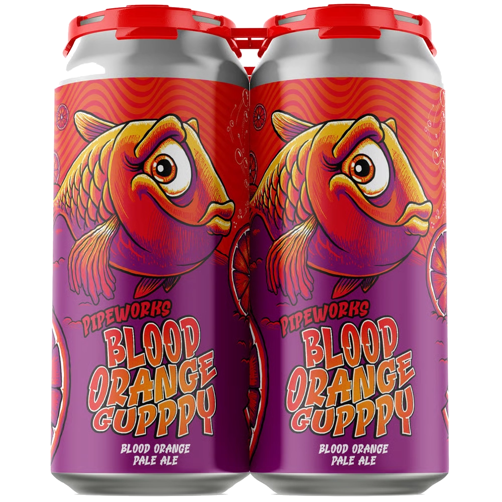 Pipeworks Blood Orange Guppy 4Pk - Pale Ale | Shop Online at The Liquor Barn