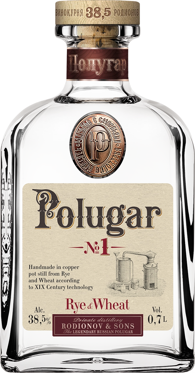 Polugar Rye And Wheat Breadwine Spirit 750ML