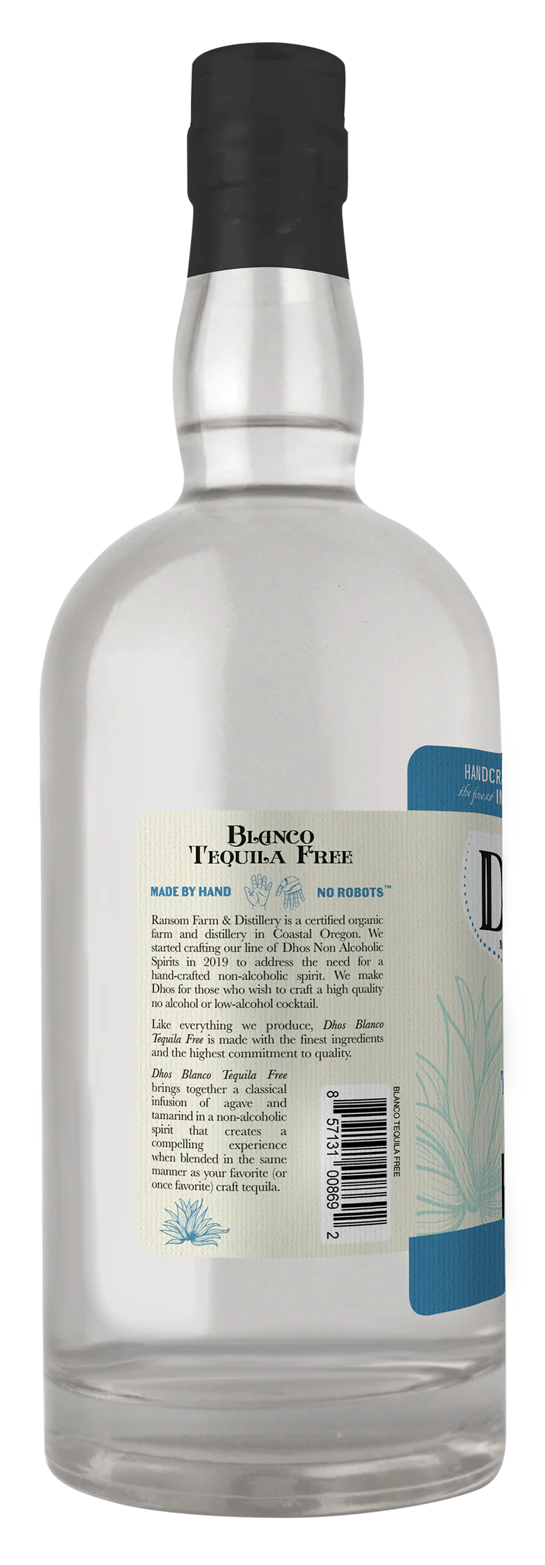 Ransom Dhos Non-Alcoholic Tequila 750ML