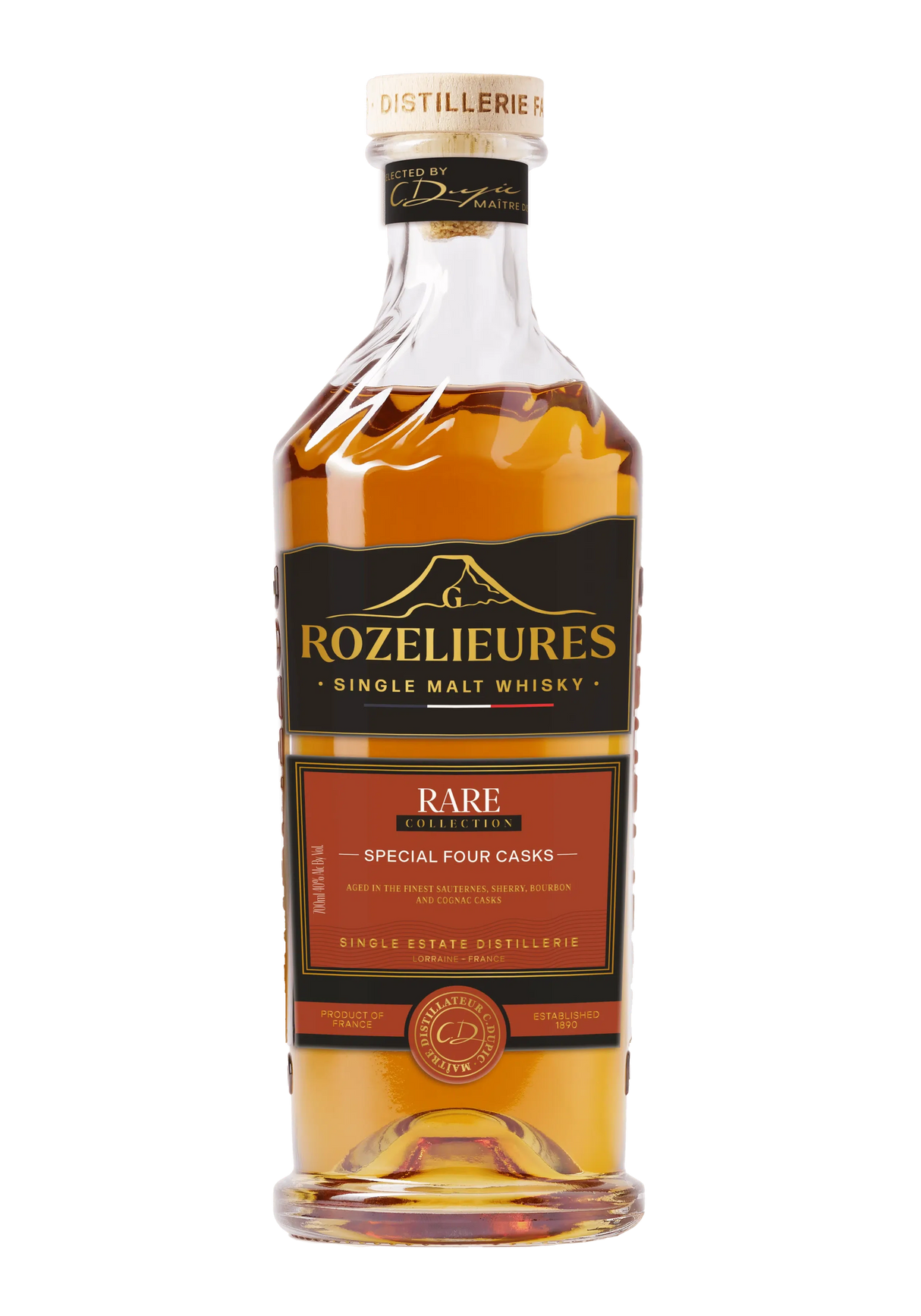 Rozelieures Single Malt Whisky Rare Special Four Casks 700ML