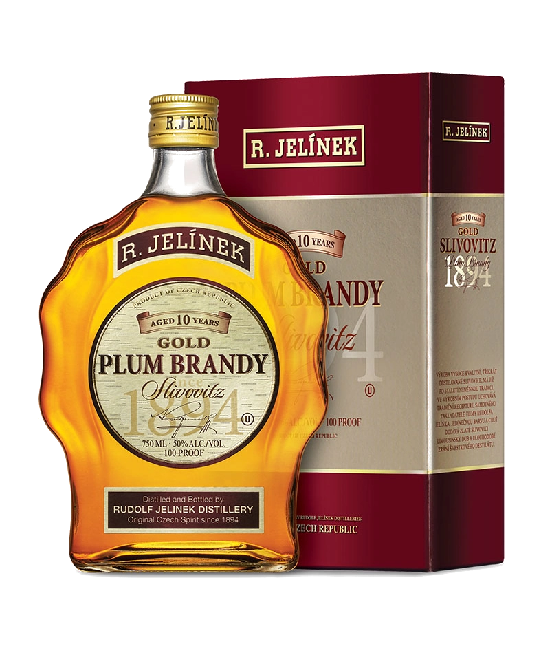 R. Jelinek Gold 10 Year Slivovitz 700ML