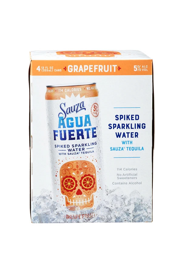 Sauza Agua Fuerte Grapefruit 4PK - Premixed Cocktail | Shop Online at The Liquor Barn