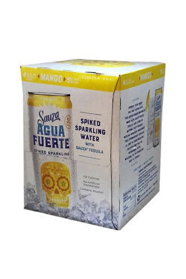 Sauza Agua Fuerte Mango 4PK - Premixed Cocktail | Shop Online at The Liquor Barn