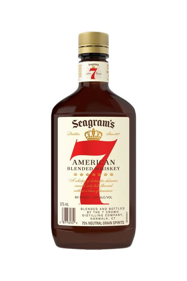 Seagram's 7 Crown American Whiskey 375ML - Whiskey | Shop Online at The Liquor Barn