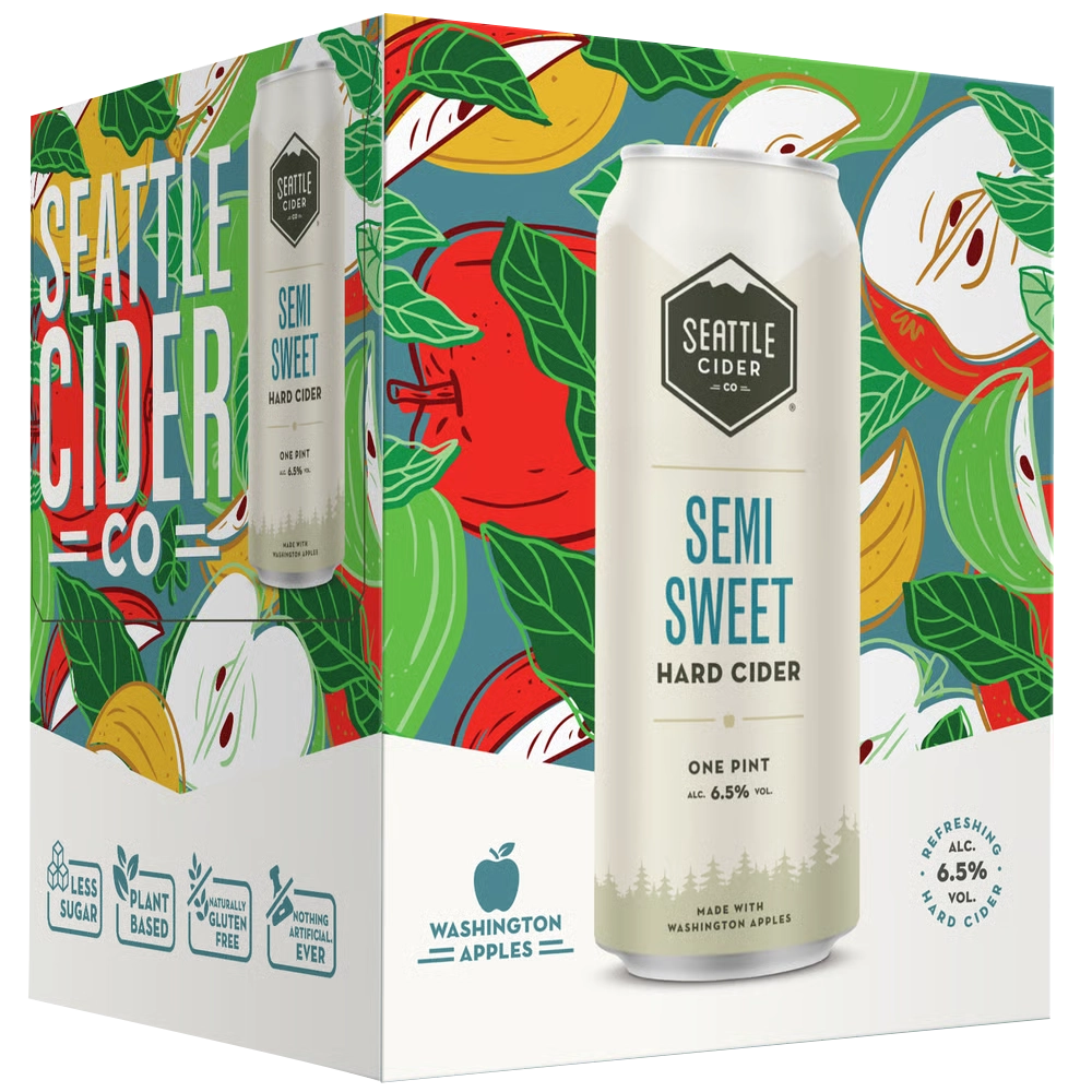 Seattle Cider Semi-Sweet 4Pk