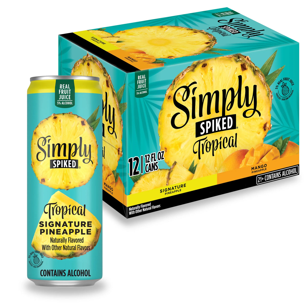 Simply Spiked Tropical Variety 12Pk
