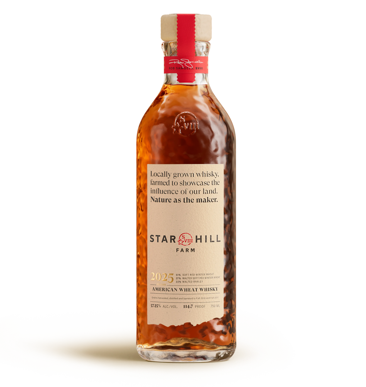 Star Hill Farm American Wheat Whiskey 750ML