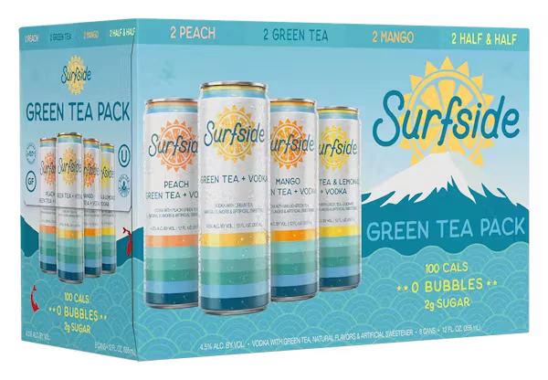 Surfside Green Tea Variety 8Pk