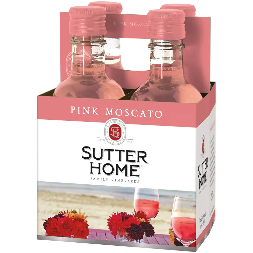Sutter Home Pink Moscato 4Pk