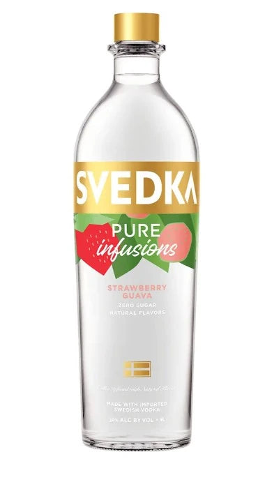 Svedka Pure Infusions Strawberry Guava 750ML