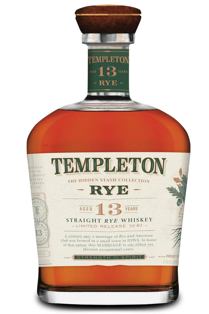 Templeton 13 Year Rye The Hidden Stash 750ML