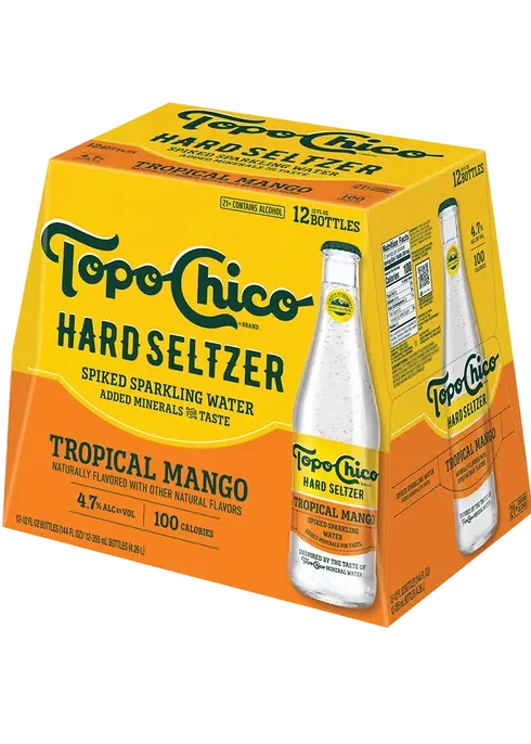 Topo Chico Tropical Mango Hard Seltzer 12Pk