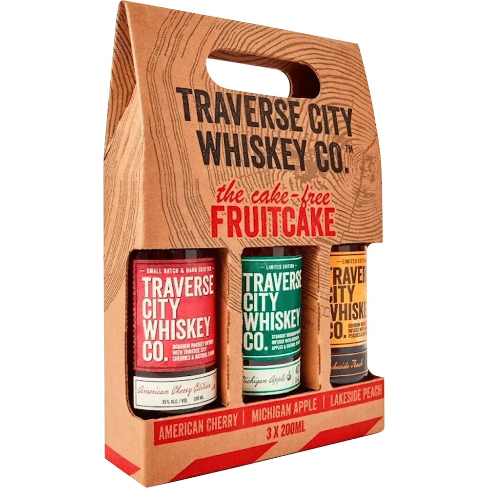 Traverse City The Cake-Free Fruitcake 3Pk