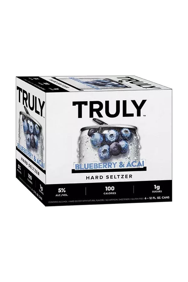 Truly Blueberry & Acai Seltzer