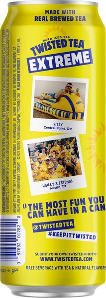 Twisted Tea Extreme Blue Razz 24OZ