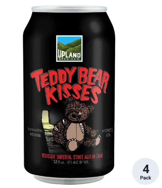 Upland Teddy Bear Kisses 4Pk