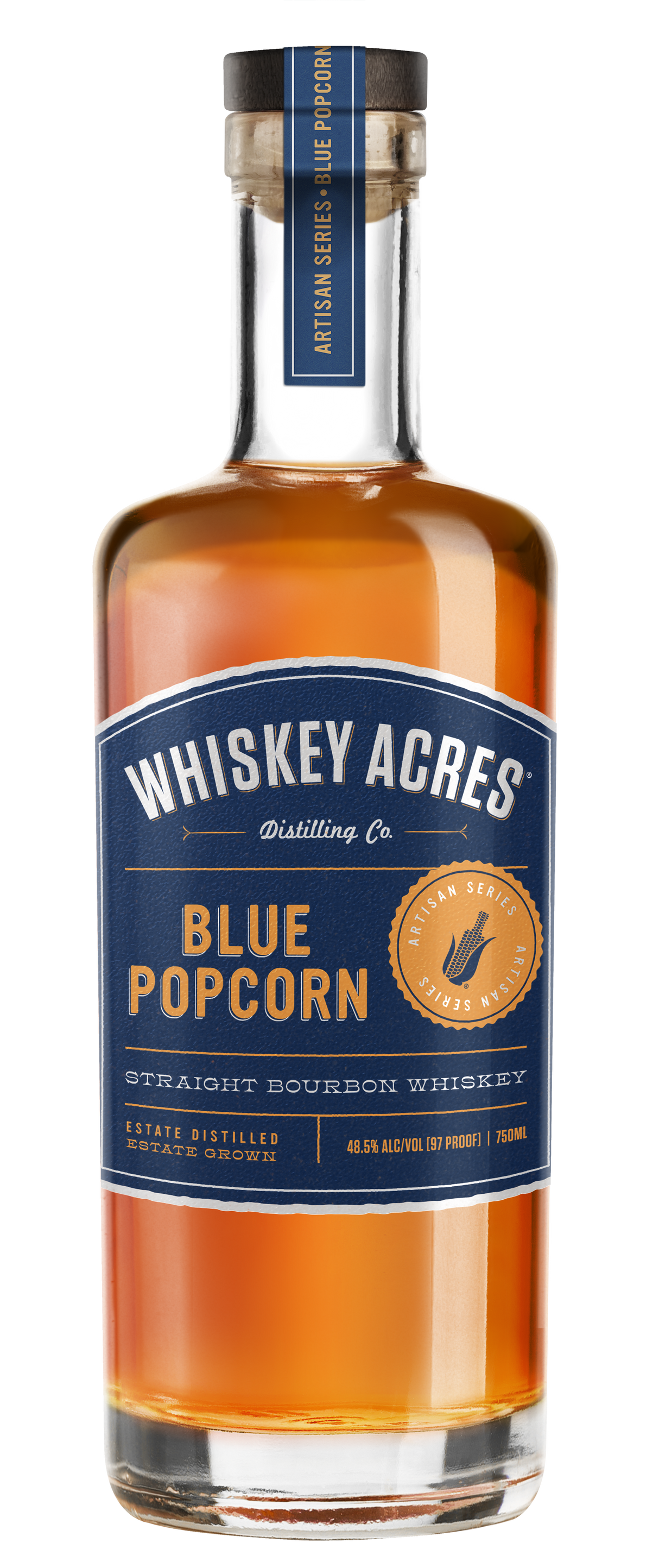 Whiskey Acres Blue Popcorn 750ML - Bourbon | Shop Online at The Liquor Barn