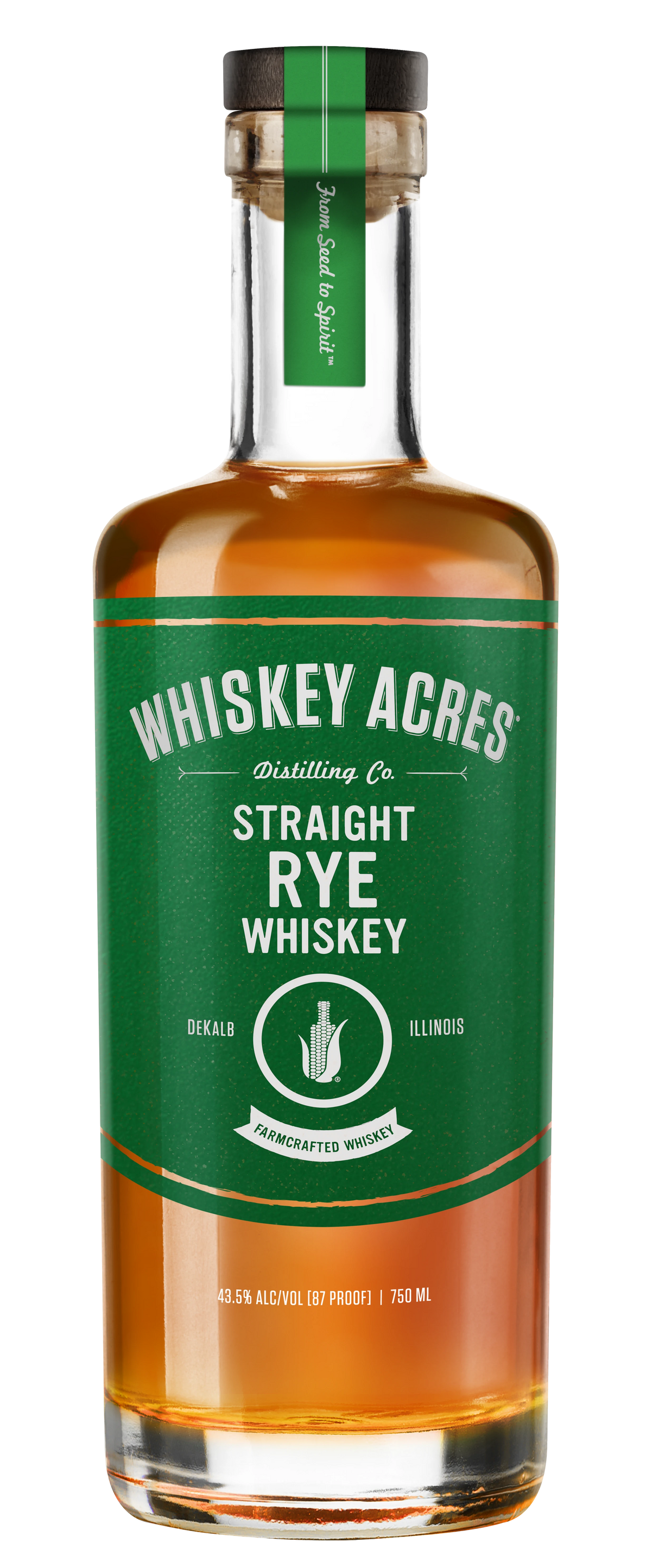 Whiskey Acres Farm Crafted Rye 750ML