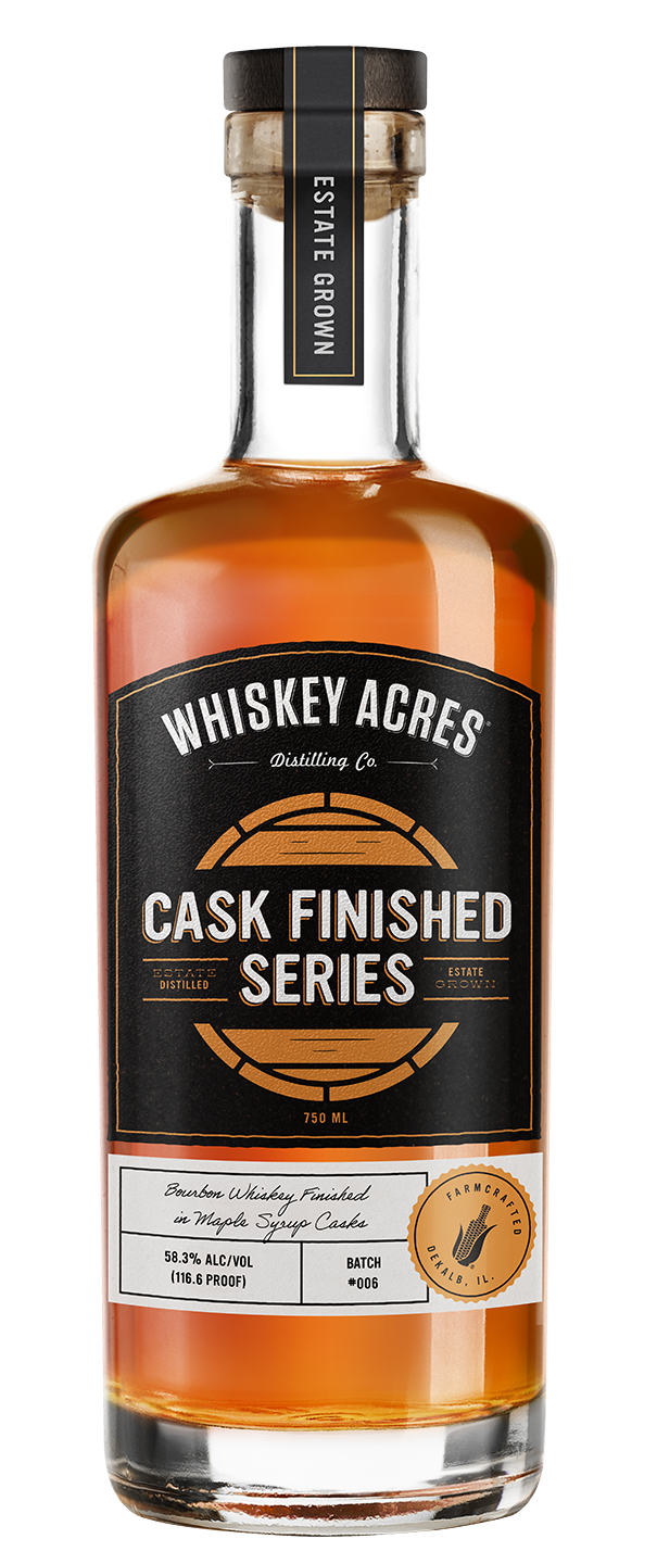 Whiskey Acres Maple Cask Barrel Strength Bourbon 750ML - Bourbon | Shop Online at The Liquor Barn