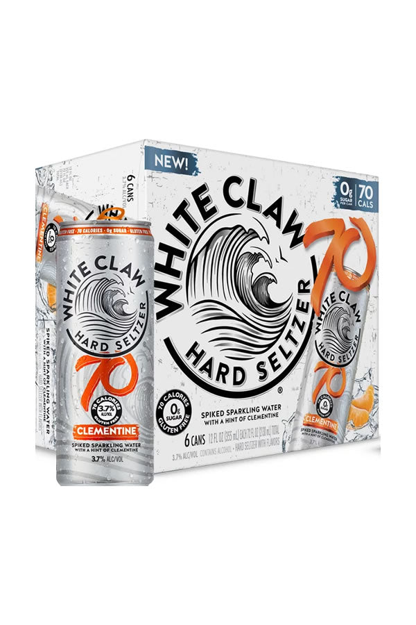 White Claw Hard Seltzer 70 Cals Clementine