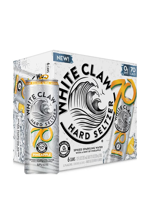 White Claw Hard Seltzer 70 Cals Pineapple