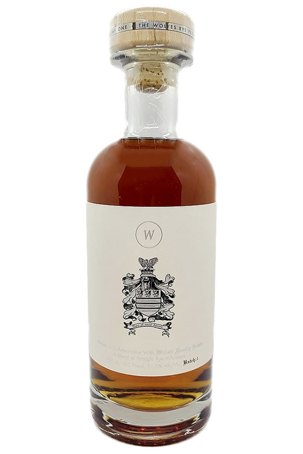 Wolves Whiskey Project #1 in Collaboration with Willet 750ML - Rye | Shop Online at The Liquor Barn