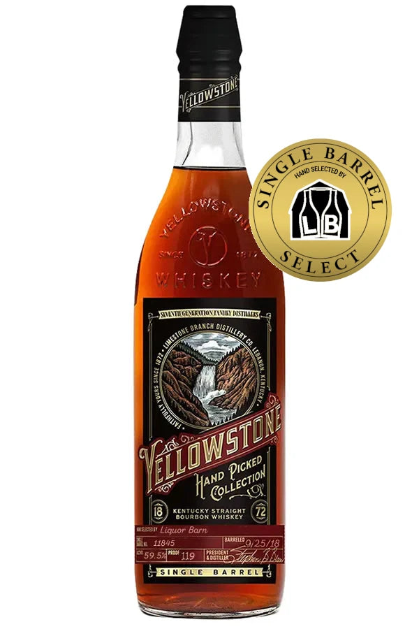 Yellowstone Liquor Barn Cask Strength Single Barrel Bourbon 750ML