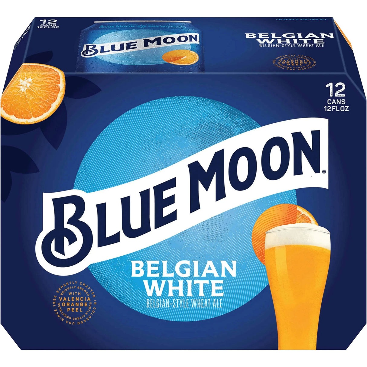 Blue Moon Belgian White 12Pk Cans bottle | Buy at Liquor Barn