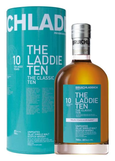 Bruichladdich The Laddie Ten 10 Year 750ML - Single Malt Scotch | Shop Online at The Liquor Barn