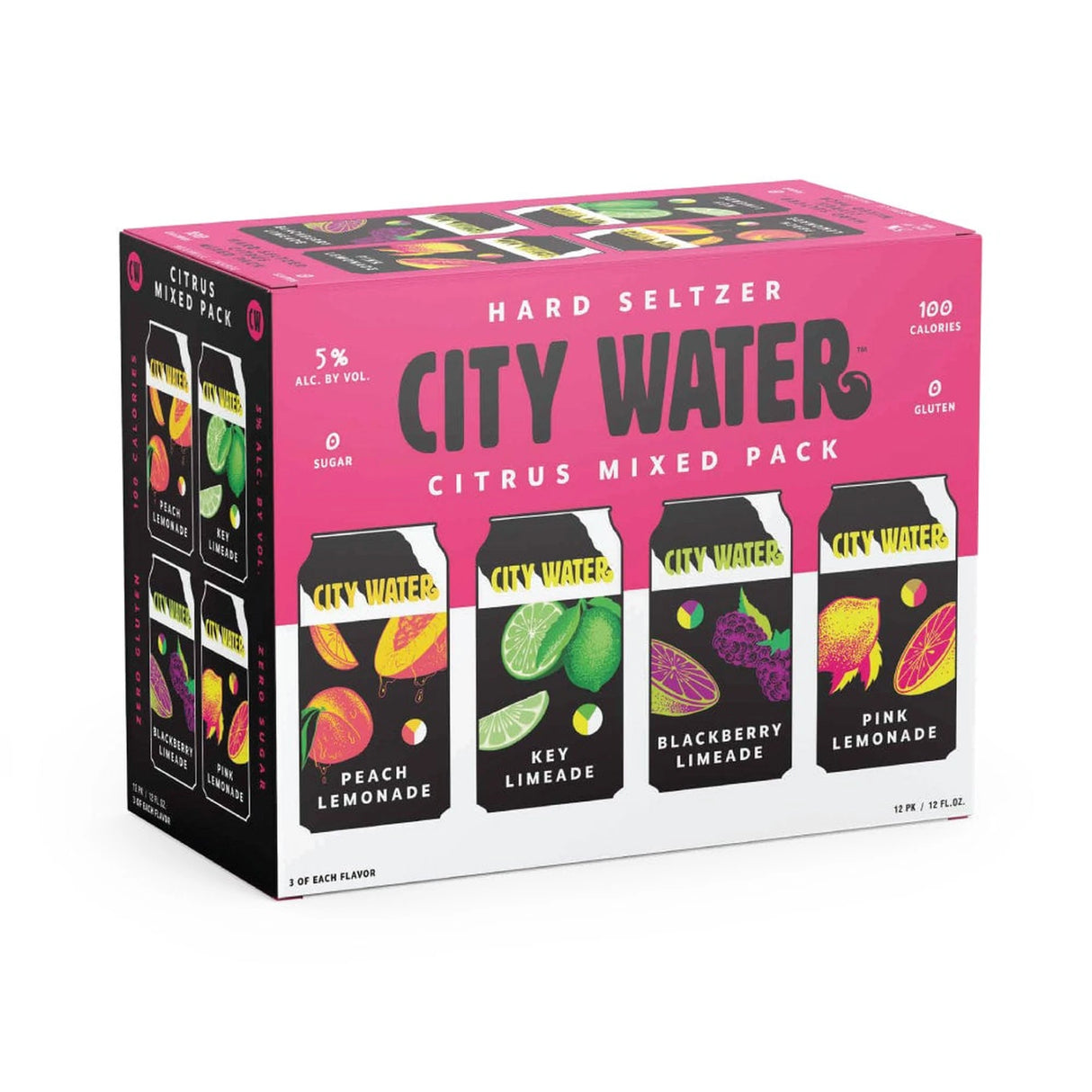 City Water Citrus Seltzer Variety 12Pk bottle | Buy at Liquor Barn